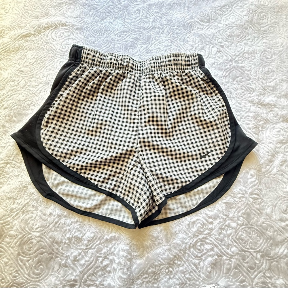 Nike Dri-FIT Gingham Running Shorts Size XS